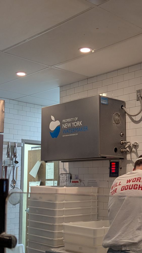 Property of New York water maker filtration system