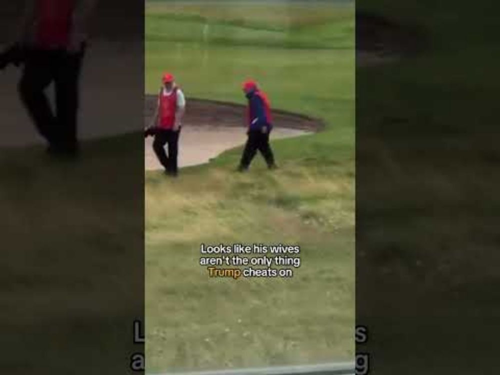 Trump Gets Caught CHEATING During Trip To Scotland...?