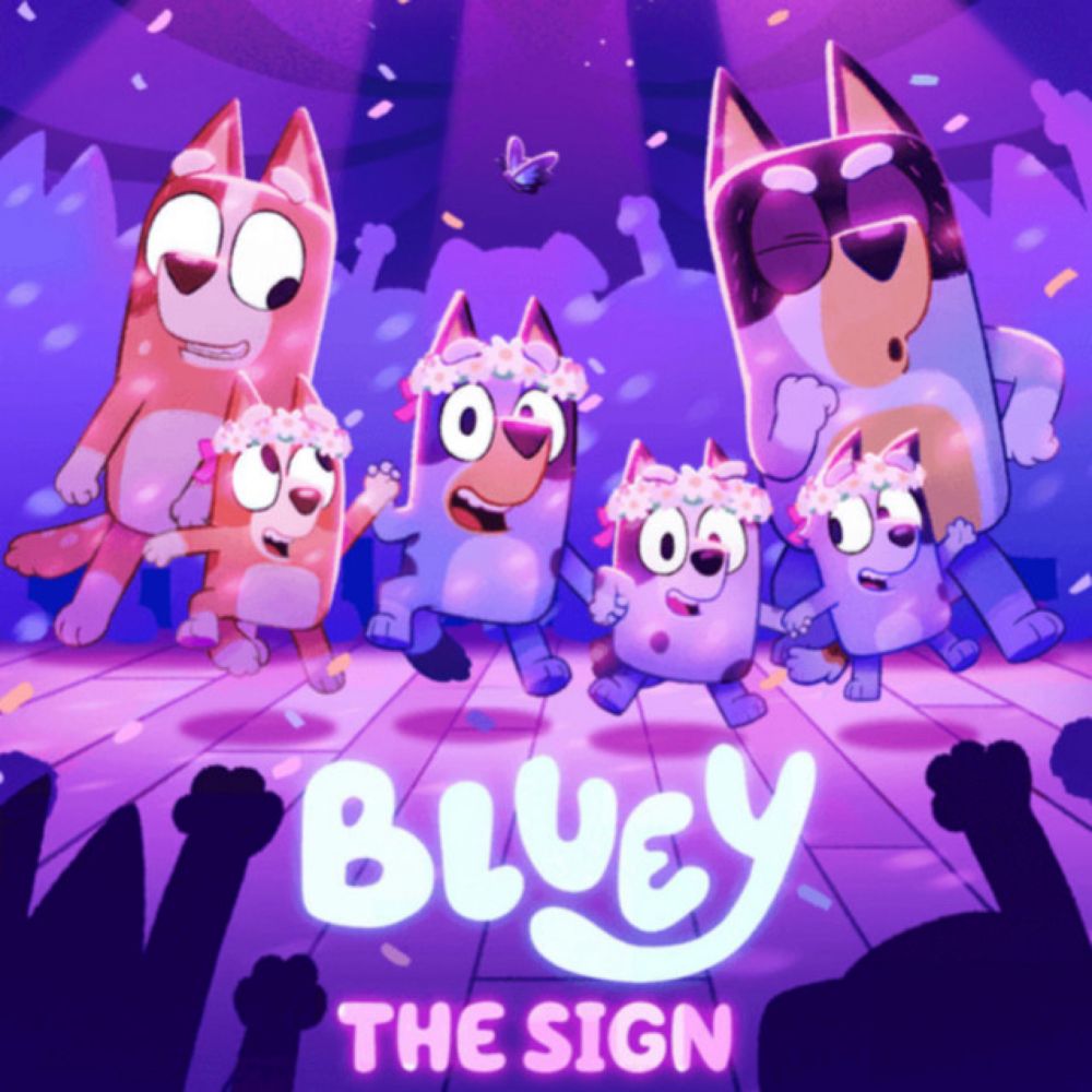 Geeks Speak Bluey - The Sign