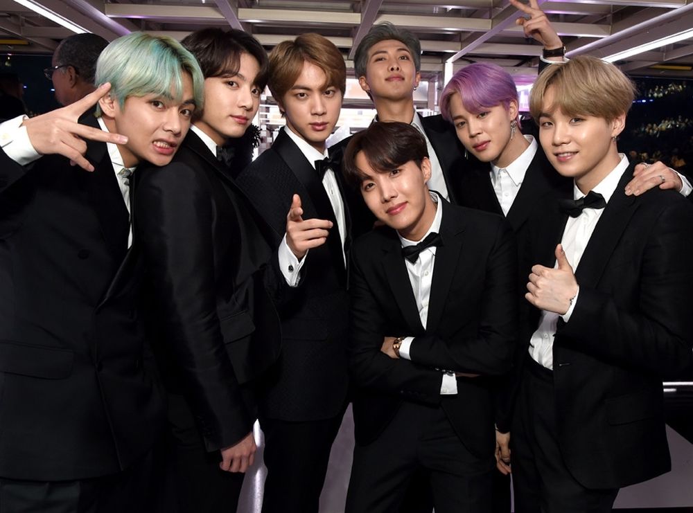 BTS in suits