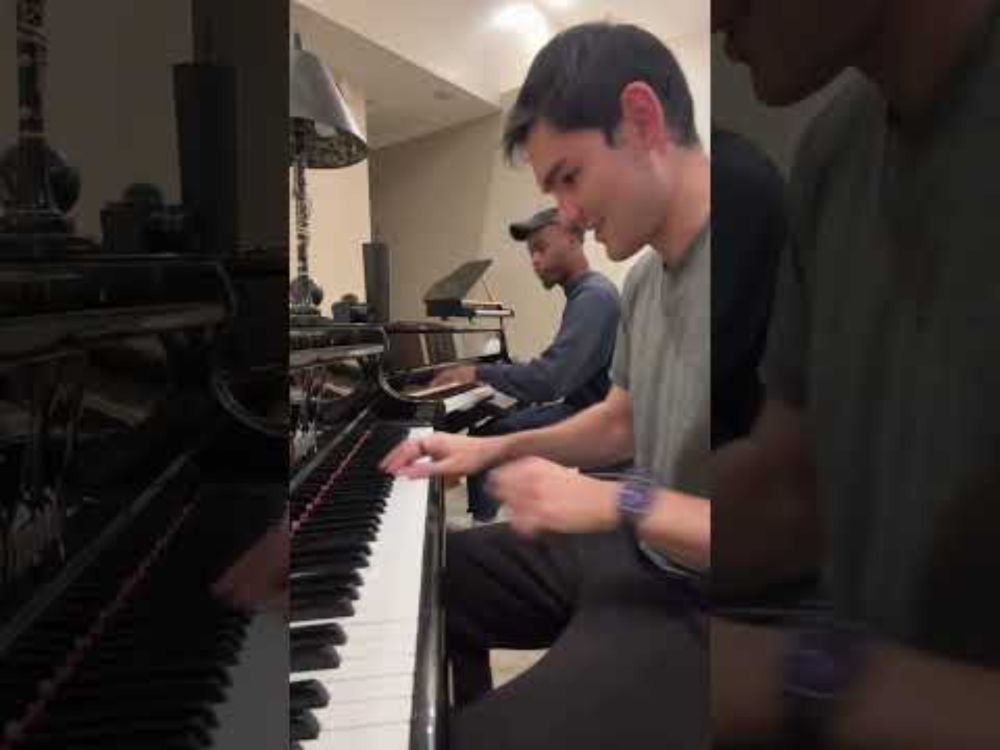 Don’t interrupt a jazz pianist! #beethoven #symphony @roycemartinmusic