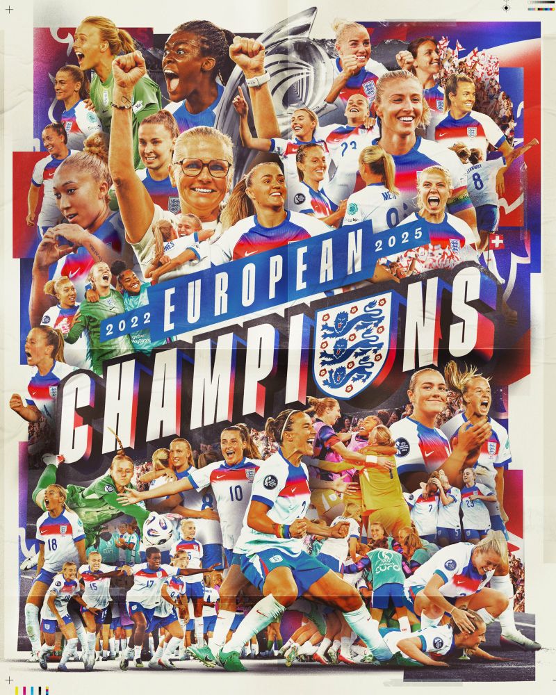 England Champions.