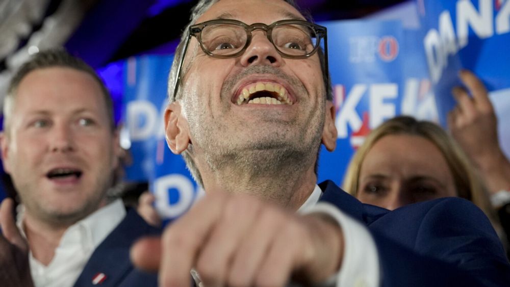 Austria's Freedom Party secures first far-right national election win since World War II