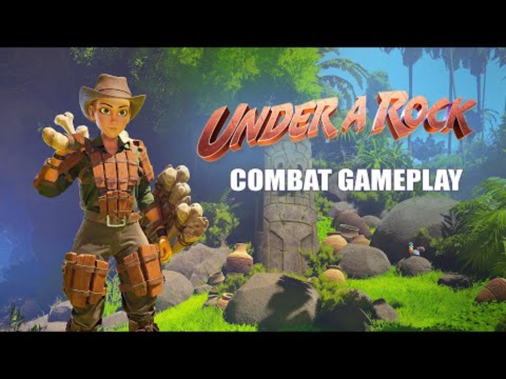 Under A Rock - First Combat Gameplay - 4K 60fps