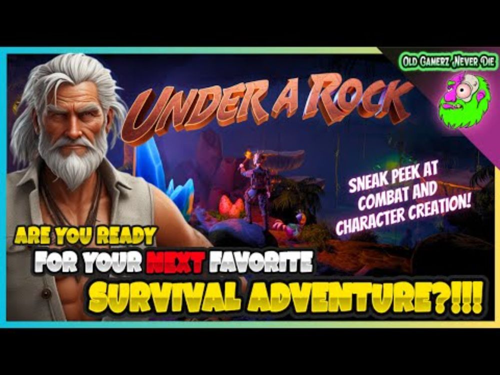 Under a Rock - It's Coming! Will it be the next great Survival Game?