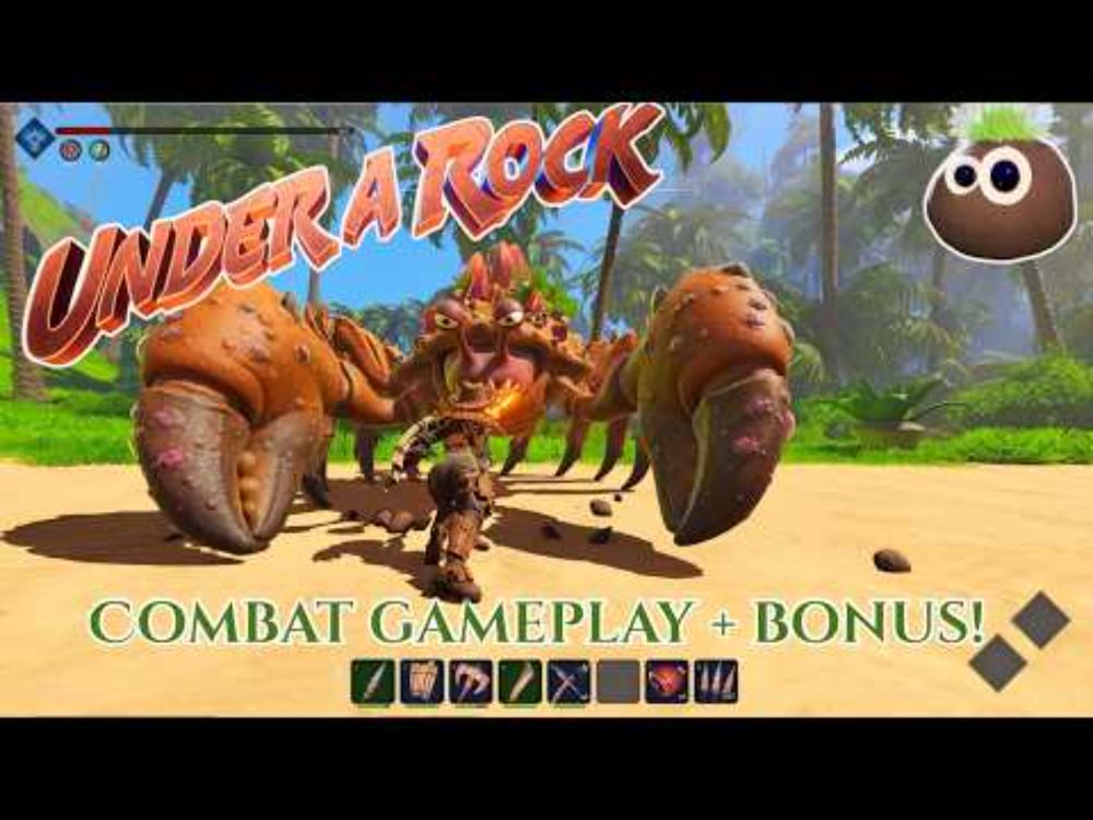 Don't miss the challenging combat in Under a Rock!