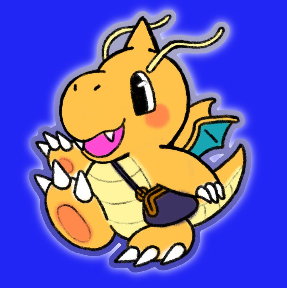 chibi dragonite from mewtwo strikes back 2020