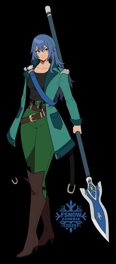 Jessica Schleiden from Trails of Cold Steel 3, wearing a "traveling outfit" that New Class 7 wears in Trails of Cold Steel 4