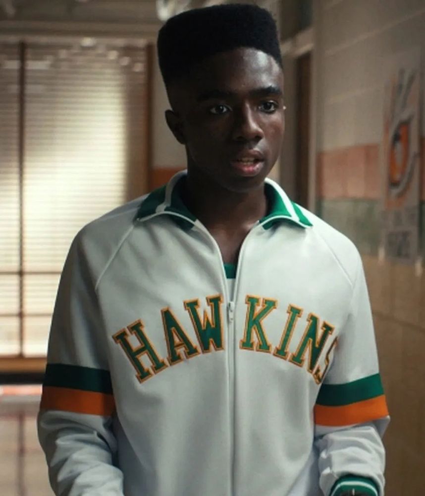 Lucas Sinclair played by Caleb McLaughlin from Stranger Things