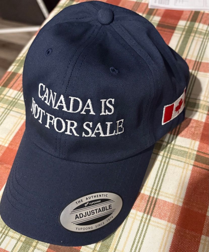 Blue Canada is not for sale hat.