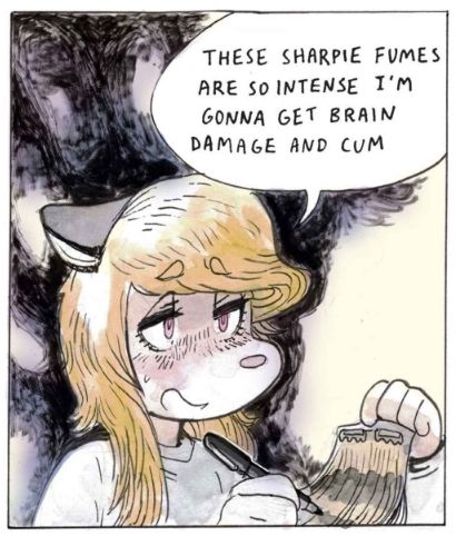 THESE SHARPIE FUMES ARE SO INTENSE I'M GONNA GET BRAIN DAMAGE AND CUM

920London by slimgiltsoul