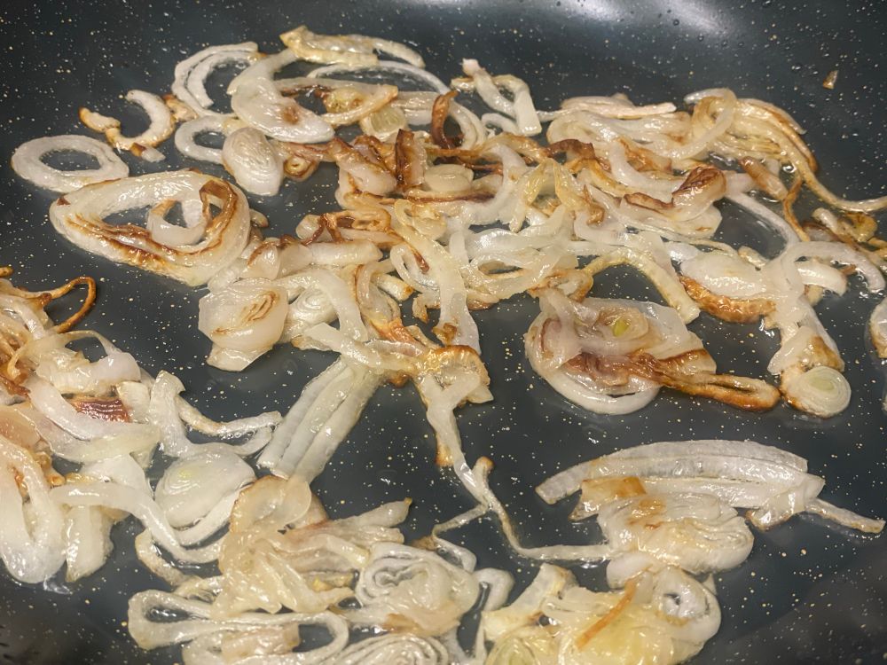 Caramelized an onion