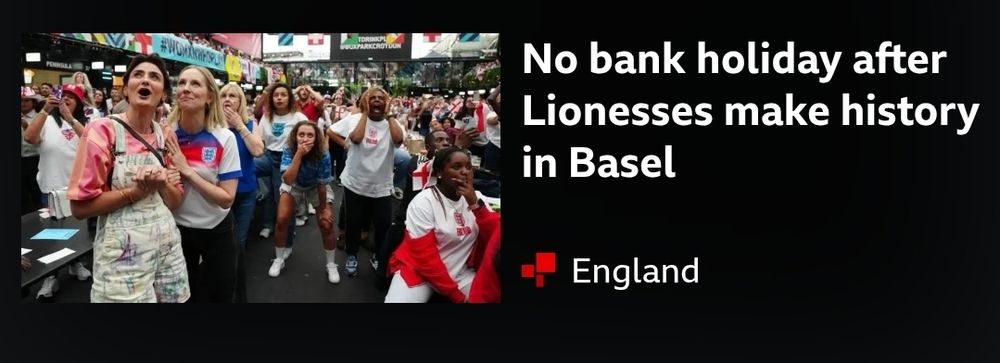 No bank holiday after Lionesses make history in Basel