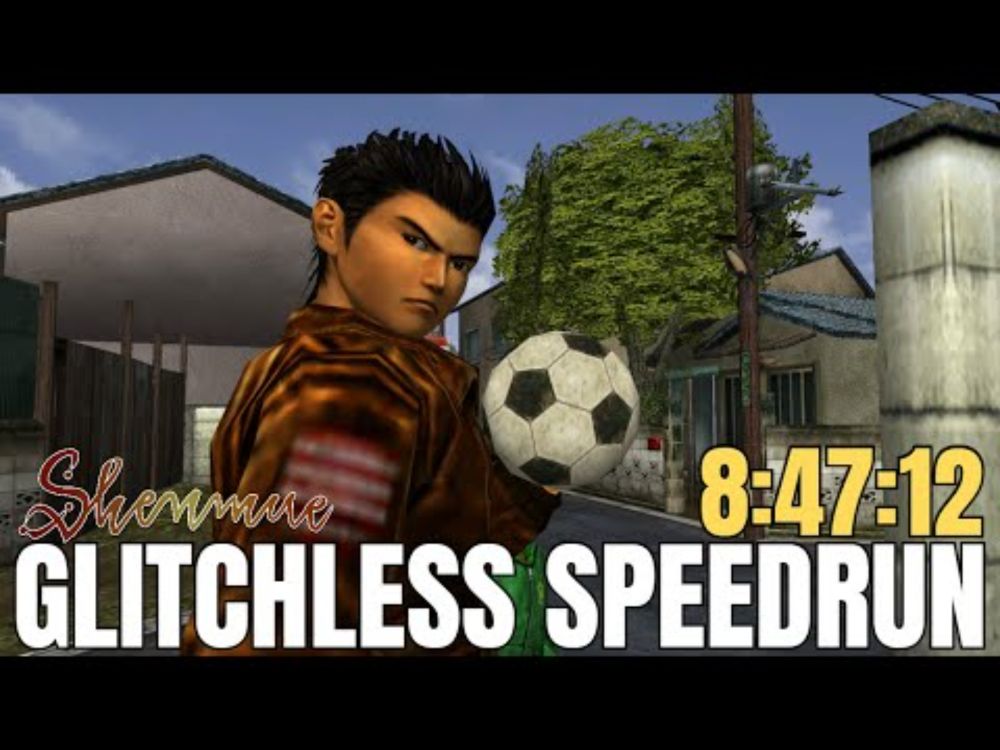 Shenmue Glitchless Speedrun in 8:47:12 (Console WR)
