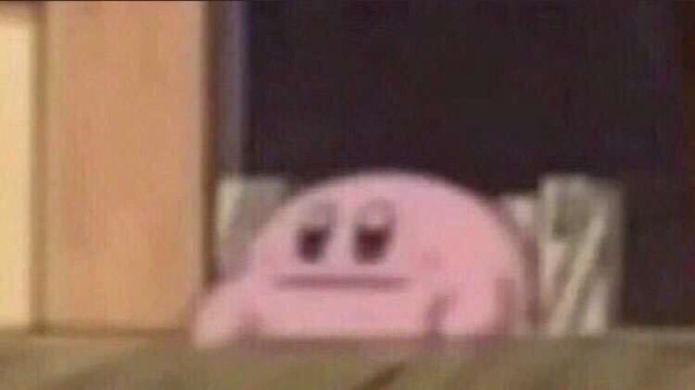 kirby making a 😐 face after reading the latest lucho interview in queen city press