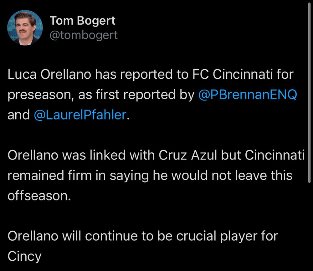 Tommy bluescoops reporting that luca is BACK