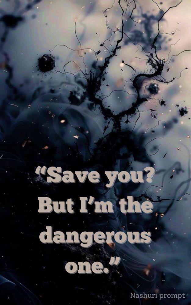 Nashuri prompt. “Save you? But I am the dangerous one.” Quote by Richard Silken