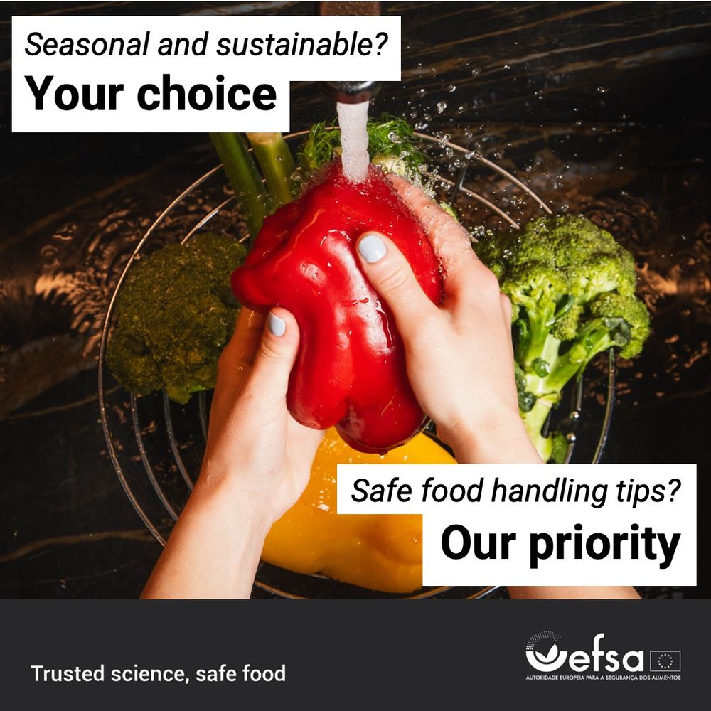 Proper food handling visual for #Safe2EatEU campaing