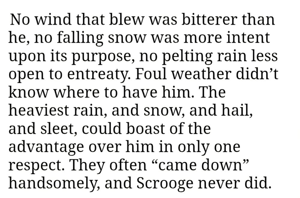 Excerpt from A Christmas Carol by Charles Dickens.