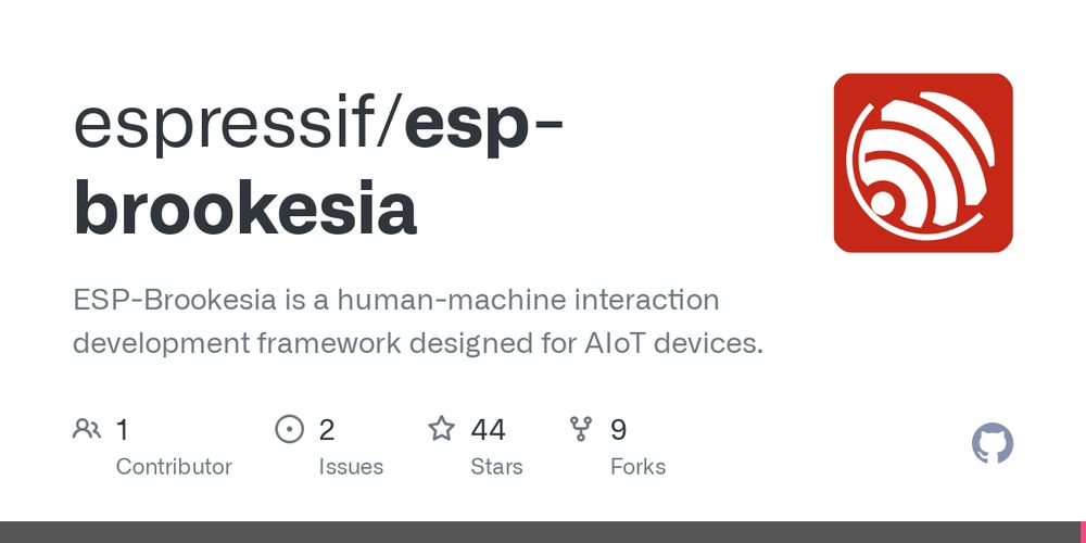 GitHub - espressif/esp-brookesia: ESP-Brookesia is a human-machine interaction development framework designed for AIoT devices.