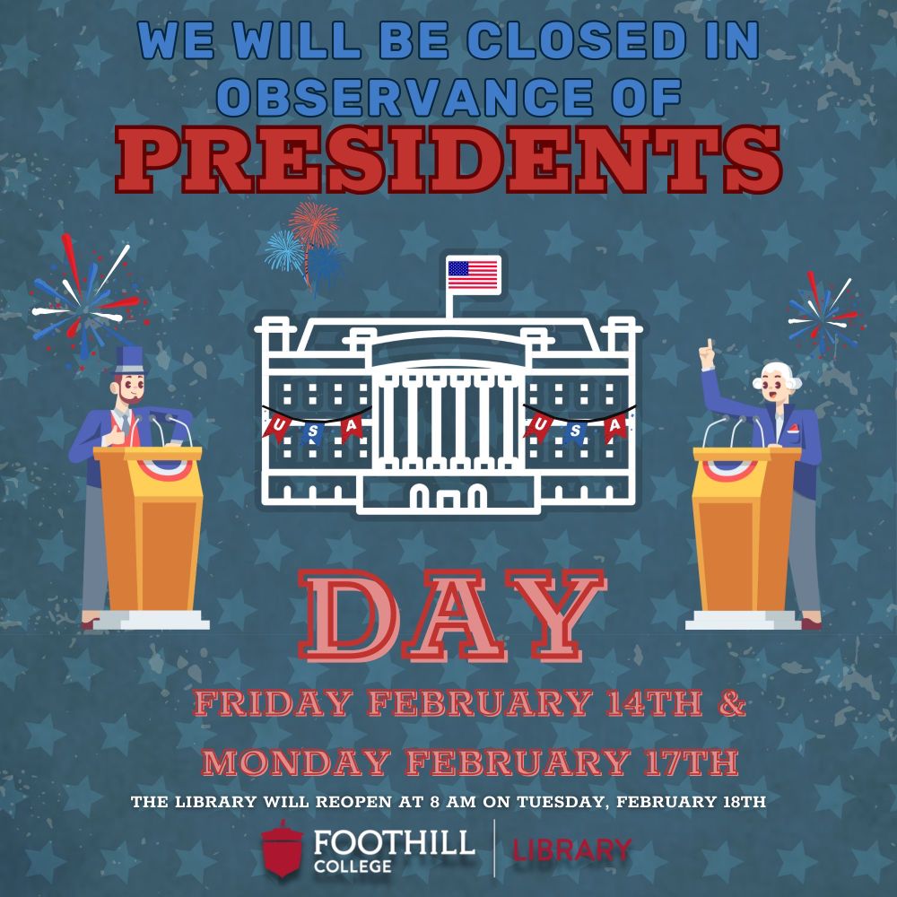 Presidents’ Day closure flyer 