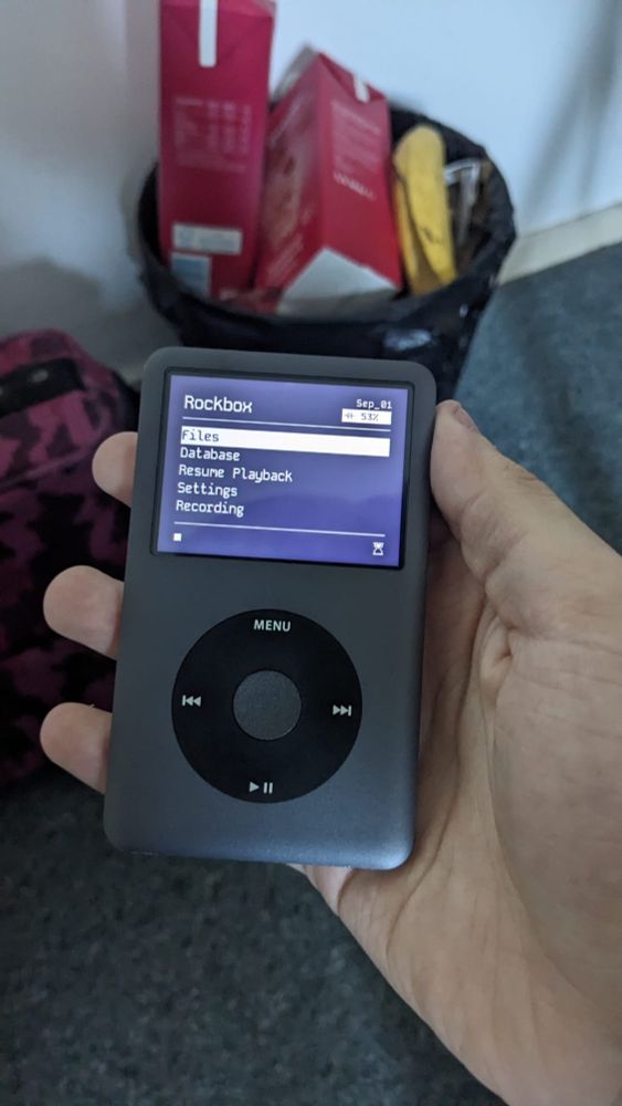 ipod running rockbox