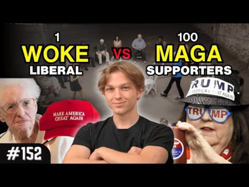 1 Liberal vs 100 Trump Supporters | Episode 152