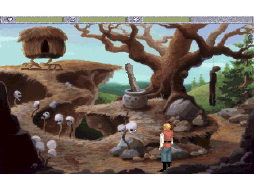 Screenshot of Quest for Glory IV.