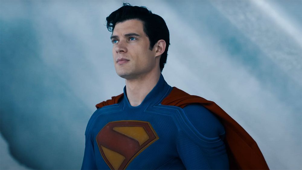 David Corenswet as Superman from James Gunn's Superman (2025).