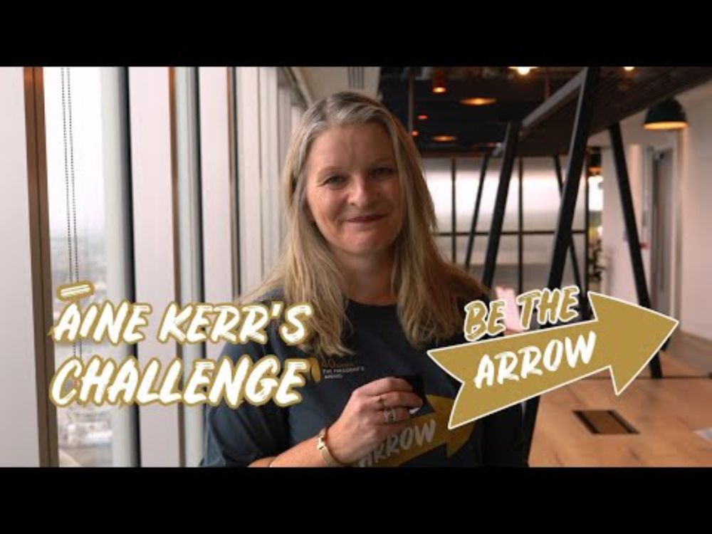 Áine Kerr Takes on Gaisce's Be The Arrow Challenge