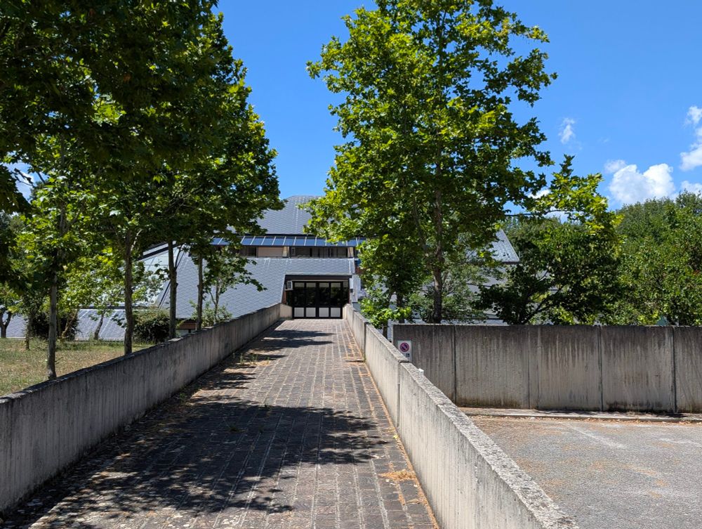 Entrance of the National Museum of Grumento Nova.
