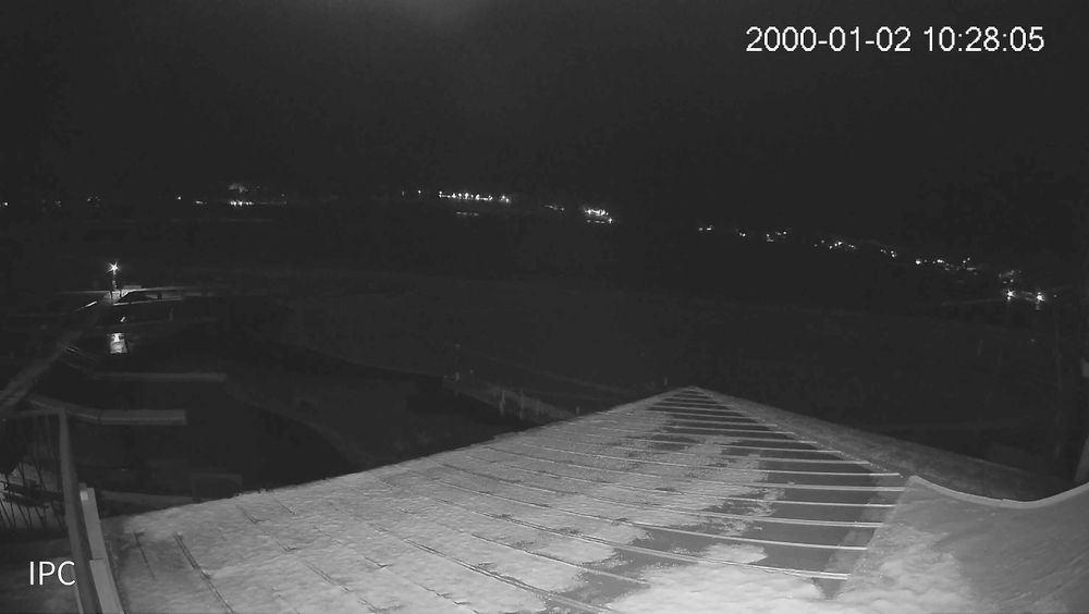 View looking west from the Pleasant Beach Hotel of Little Sodus Bay which juts south from of Lake Ontario. // Image captured at: 2025-12-12 05:00:05 UTC (about 1 min. prior to this post) // Current Temp in Fair Haven: 21.92 F | -5.60 C // Precip: overcast clouds // Wind: WNW at 20.177 mph | 32.47 kph // Humidity: 74%