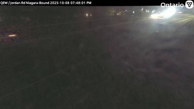 Traffic cam on Queens Expressway looking east with Lake Ontario in the distance. // Image captured at: 2025-10-09 01:11:58 UTC (about 19 min. prior to this post) // Current Temp in Lincoln: 53.96 F | 12.20 C // Precip: broken clouds // Wind: NNW at 21.855 mph | 35.17 kph // Humidity: 61%