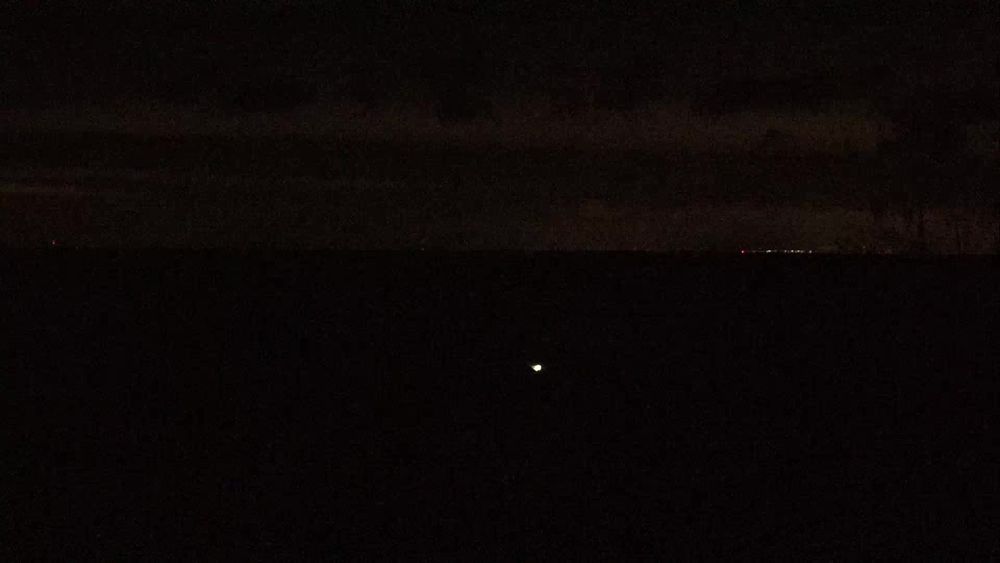 NW view of Fort Niagra in the foreground and Lake Ontario at the mouth of the Niagra River in the distance. // Image captured at: 2025-11-27 03:00:15 UTC (about 1 min. prior to this post) // Current Temp in Youngstown: 34.59 F | 1.44 C // Precip: broken clouds // Wind: WSW at 29.931 mph | 48.16 kph // Humidity: 87%