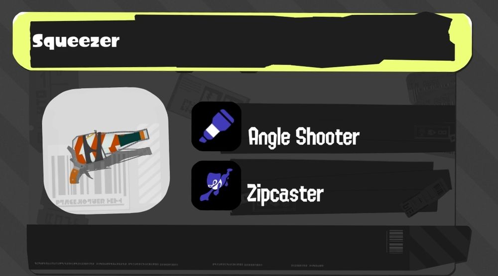 Squeezer kit with angle shooter + zipcaster