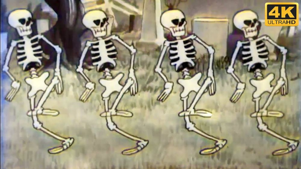 Spooky Scary Skeletons - Original Video [4K HD]