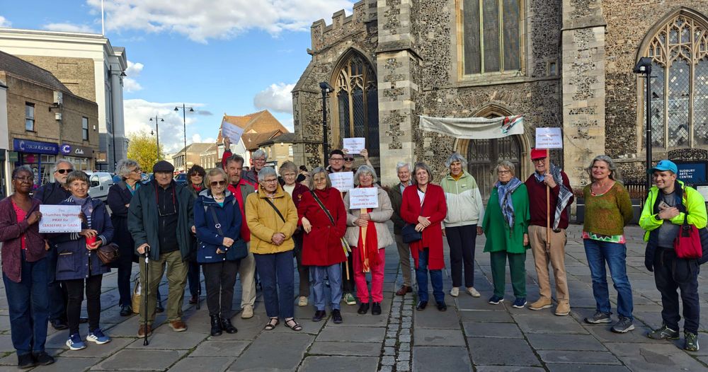 Christians in Sudbury praying for peace in Gaza