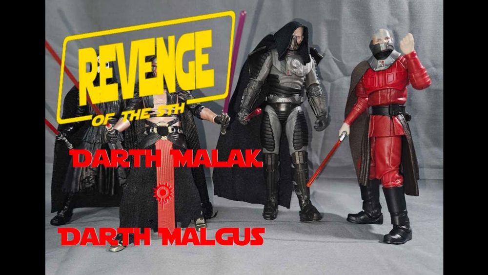 Geekin It Ep137 Star Wars Black Series Darth Malak & Darth Malgus review