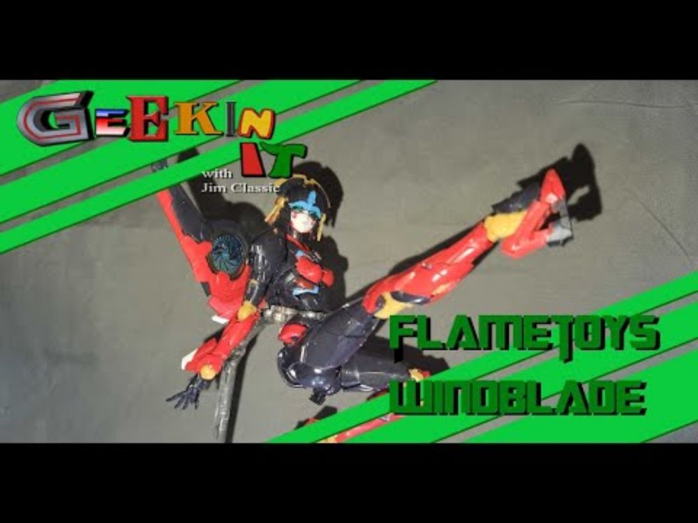 Geekin It Ep154 Transformers Flametoys model kit Windblade