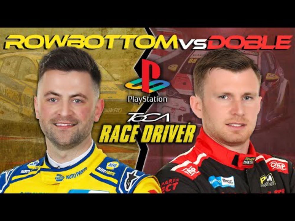 TOCA RACE DRIVER (Playstation 2!) DAN ROWBOTTOM vs MIKEY DOBLE (2002 Retro Game & BTCC Trivia)