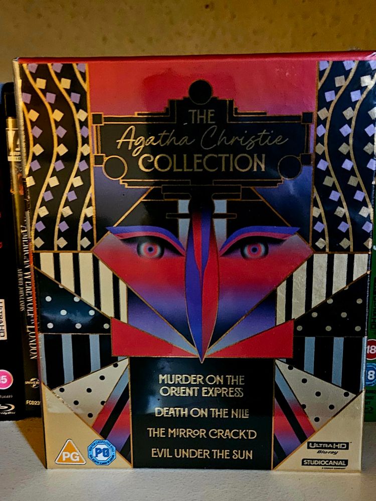 4k boxset of 4 Agatha Christie movies.