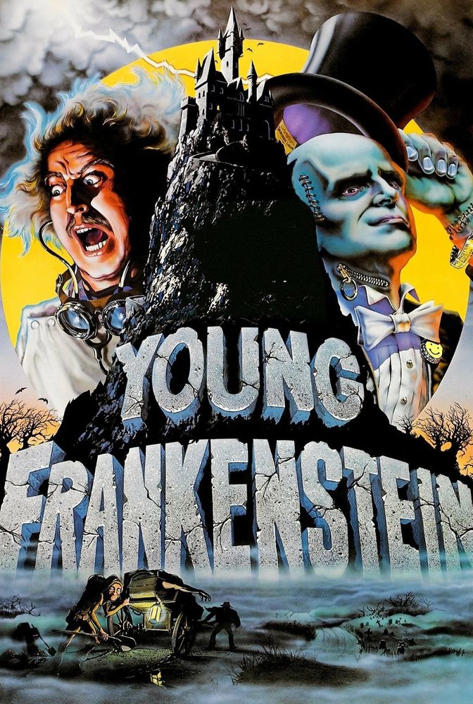 Film poster for Young Frankenstein 