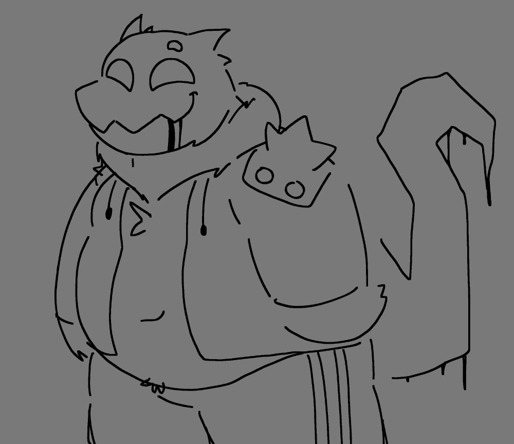 Silly doodle by Rayhero