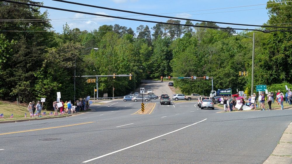 Fredericksburg May Day Protest