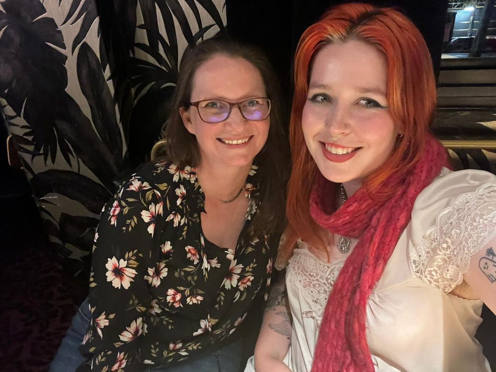 Photo of The HPS Podcast hosts - Samara and Indi