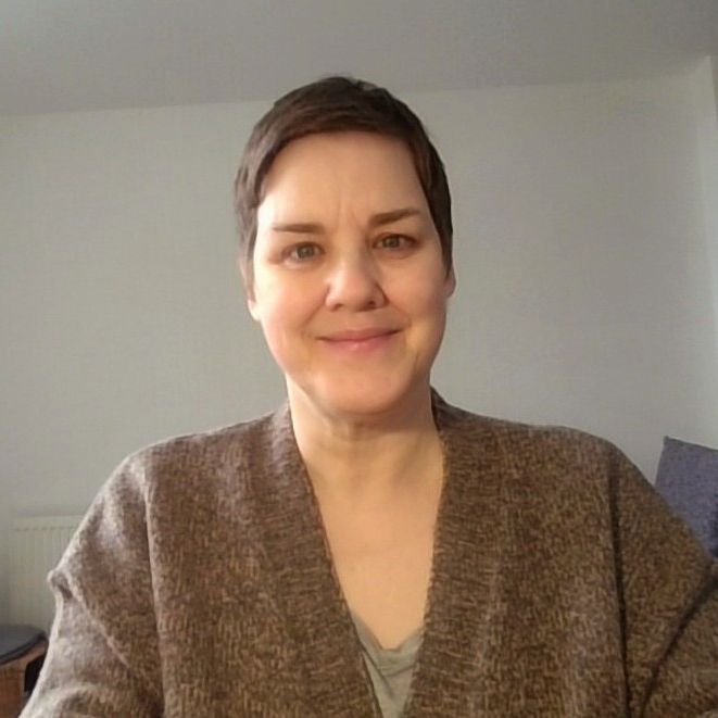 Photo of new writer Kathryn, a great new addition to our productive and creative Writing Room community of developing and established poets, fictionistas and memoirists.
