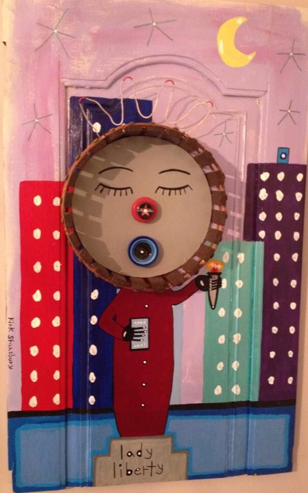 Artwork "lady liberty" by Kirk Stansbury Art.