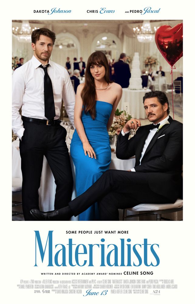 Movie poster for Celine Song’s movie Materialists 