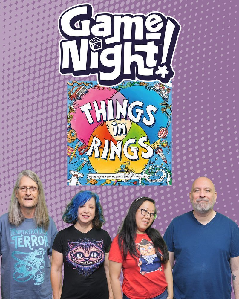 Things in Rings - GameNight! Se13 Ep10 -  How to Play & Playthrough