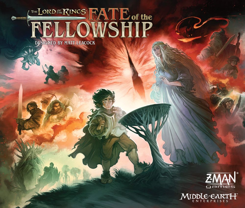 Front cover of the game The Lord of the Rings: Fate of the Fellowship